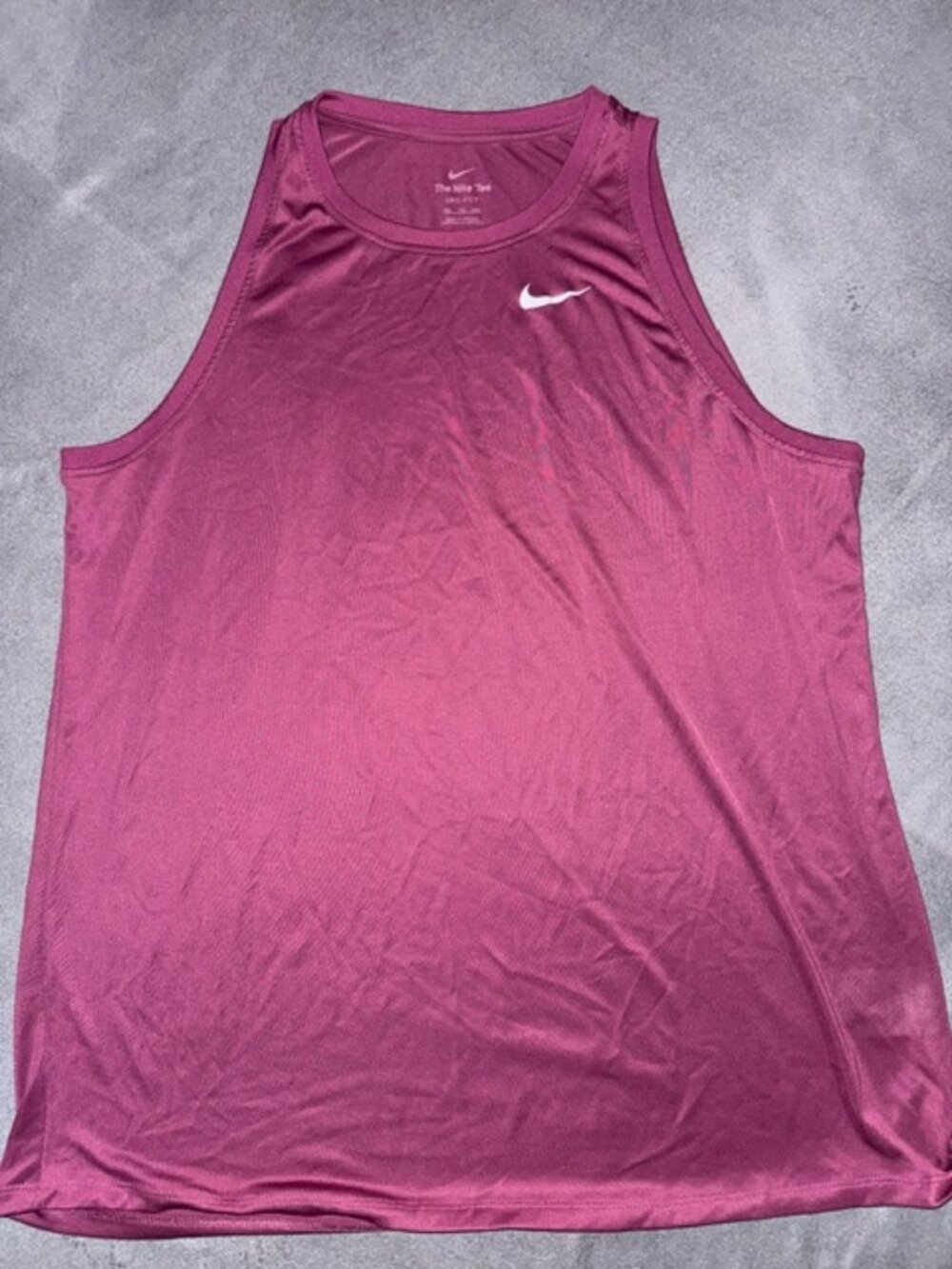 Nike Dri‑Fit Tank Top Women’s XXL Rose Pink Sleeveless Athletic Training Shirt